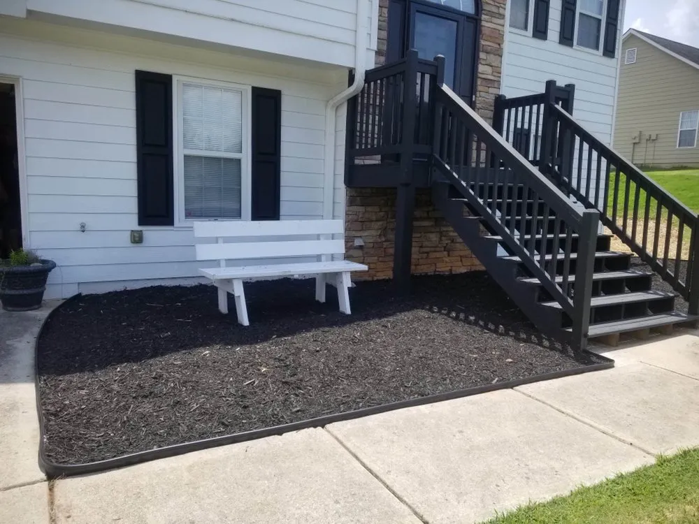 Professional landscape design for residential properties in Carrollton, GA by Nunez Lawn Care