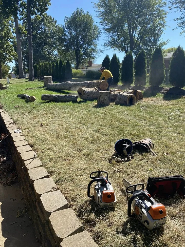 Custom landscaping services for residential properties in Fenton, MO by Nunez Tree & Landscaping