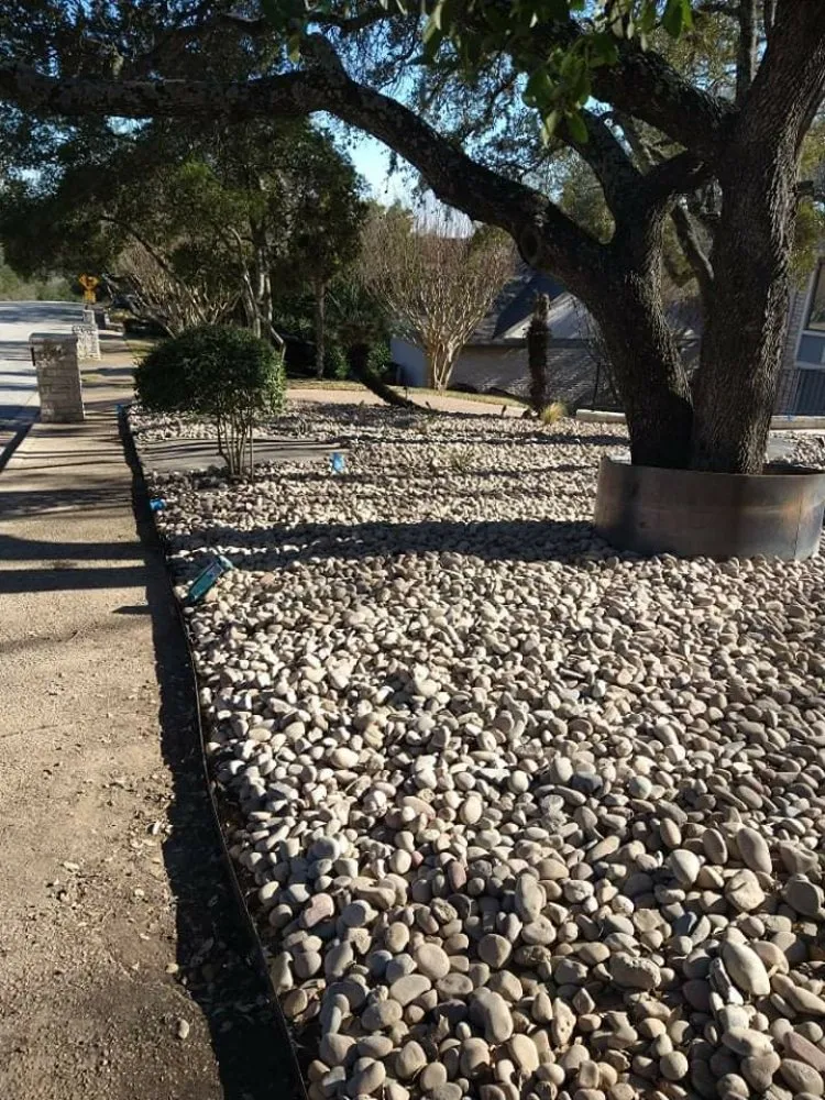 Custom landscape design in Austin, TX by Nunez512 Landscaping