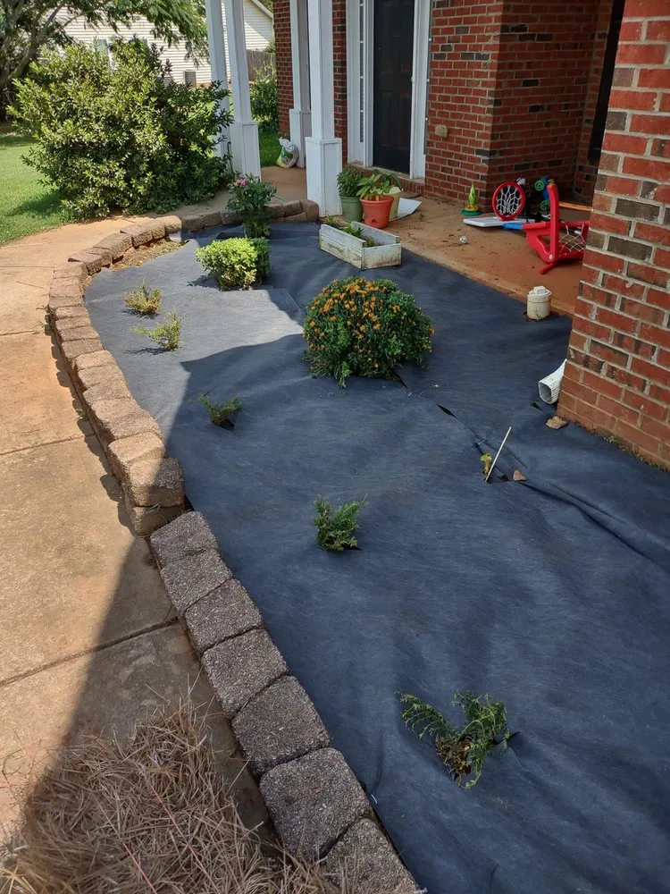 Expert garden landscaping for outdoor upgrades in Griffin, GA by Nunn Better Landscaping