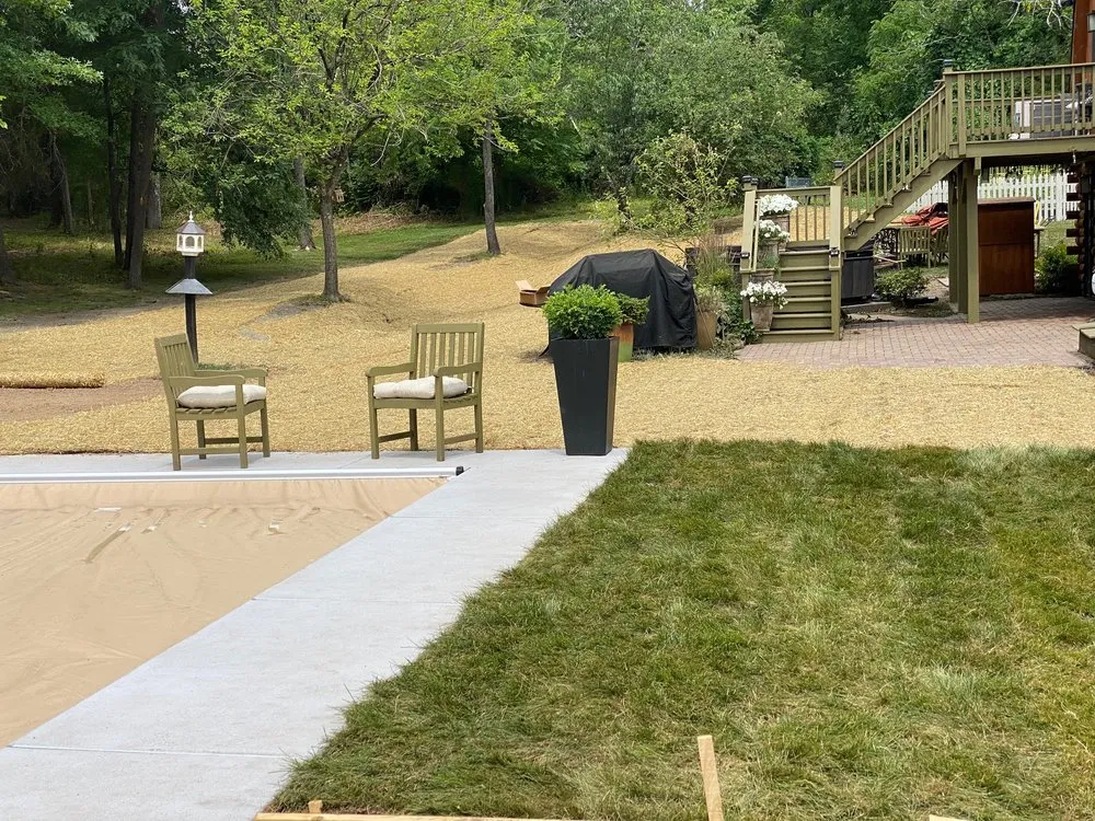 Affordable residential landscaping in Buckingham, PA by Nurney Landscape & Design