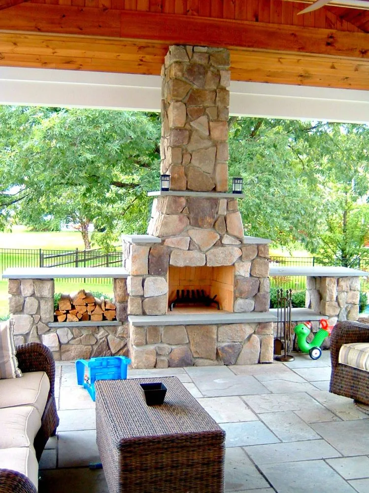 Local outdoor landscaping with custom design in Buckingham, PA by Nurney Landscape & Design