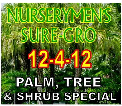 Reliable landscape installation experts serving Vero Beach, FL - Nurserymen's Sure-Gro Fertilizers