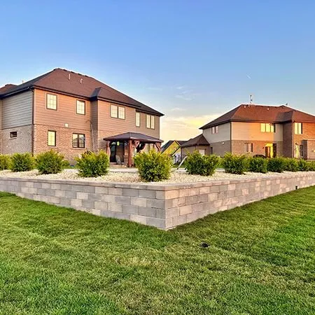 Professional landscape installation for outdoor upgrades in Oak Forest, IL by NuView Landscaping