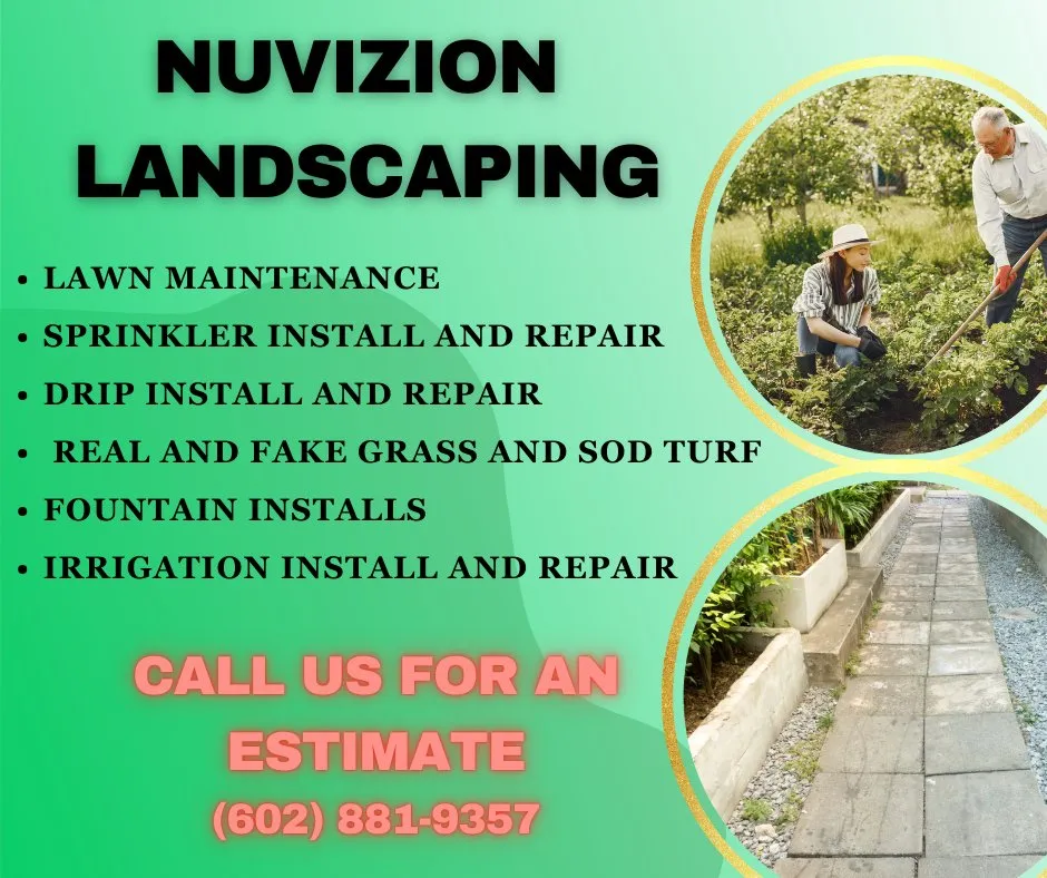 Reliable landscaping services in Queen Creek, AZ - Nuvizion Landscaping