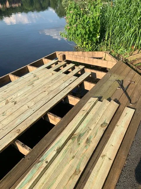 Expert yard cleanup service with custom design in Locust Grove, VA by NV Construction Services