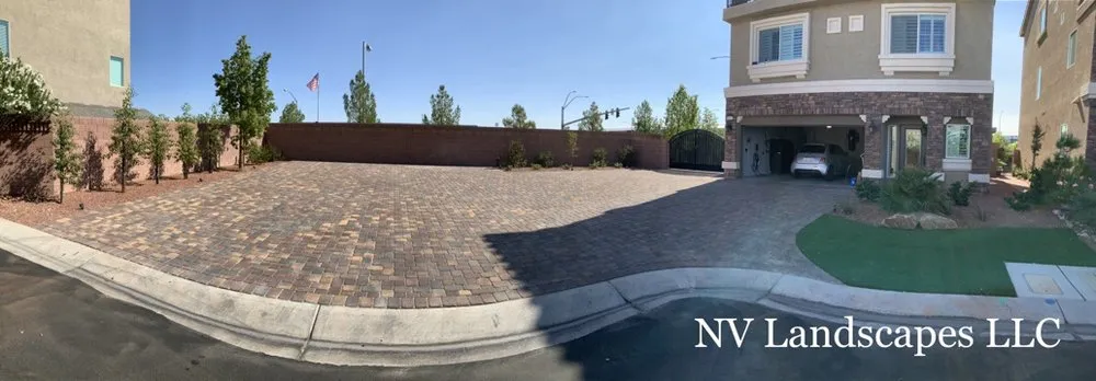 Reliable landscape installation with custom design in Las Vegas, NV by NV Landscapes