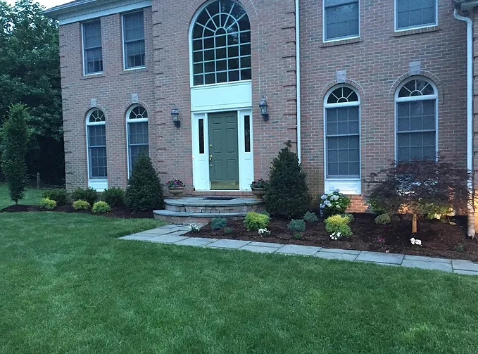 Top-rated residential landscaping with custom design in Monroe, CT by NV Landscaping