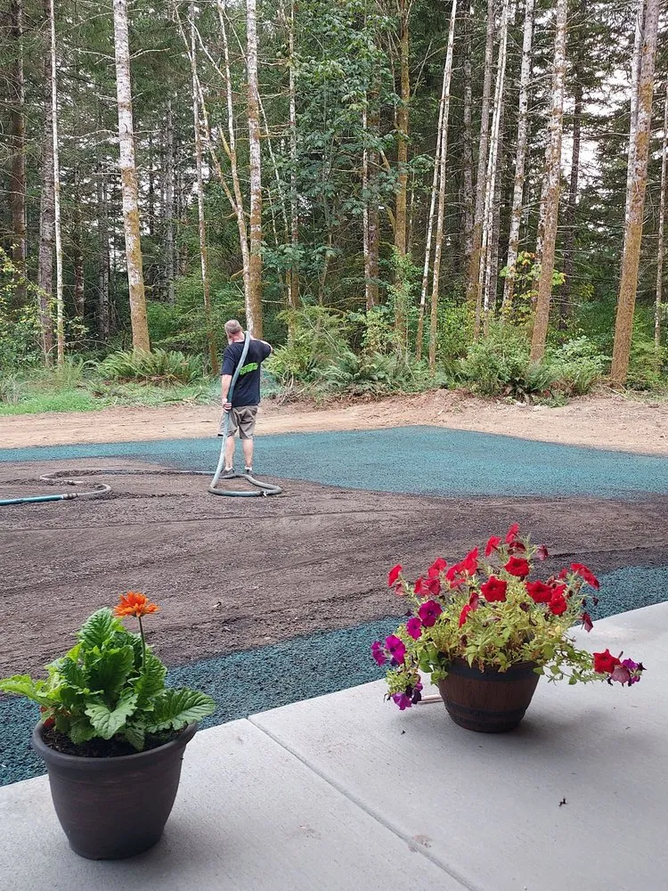 Custom landscaping services experts serving Silverdale, WA - NW Bulldozing & Hydroseeding