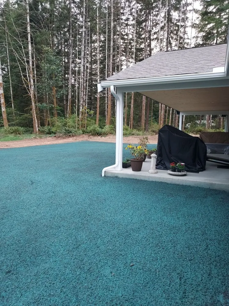 Professional yard maintenance with custom design across Silverdale, WA - NW Bulldozing & Hydroseeding