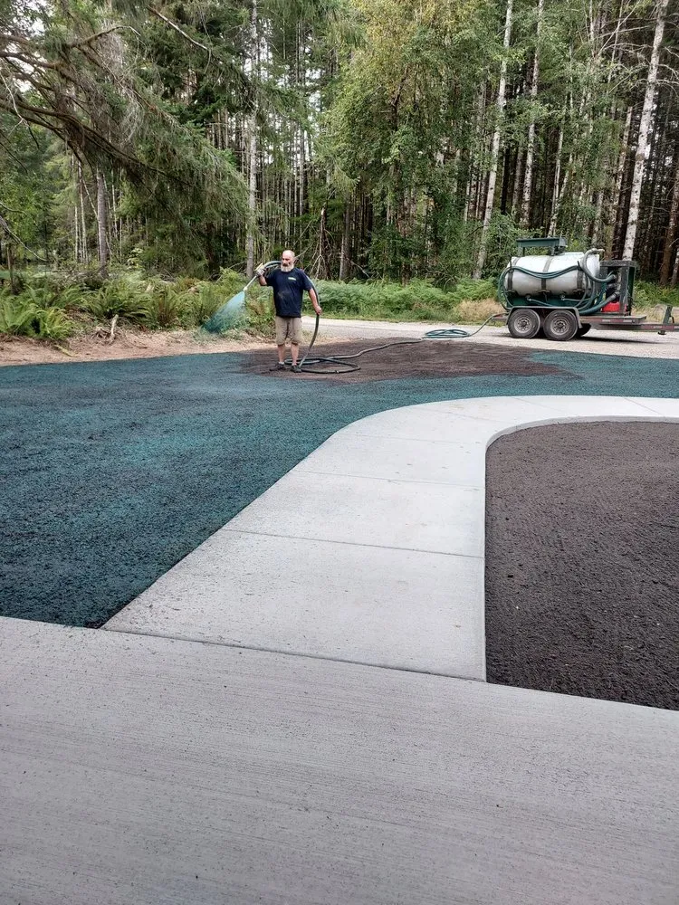 Custom residential landscaping near you across Silverdale, WA - NW Bulldozing & Hydroseeding