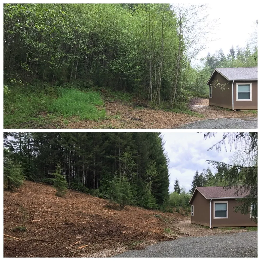 Custom garden landscaping for beautiful yards in Tumwater, WA by NW Green Clearing