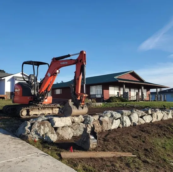 Custom residential landscaping in La Conner, WA by NW Ridgeline
