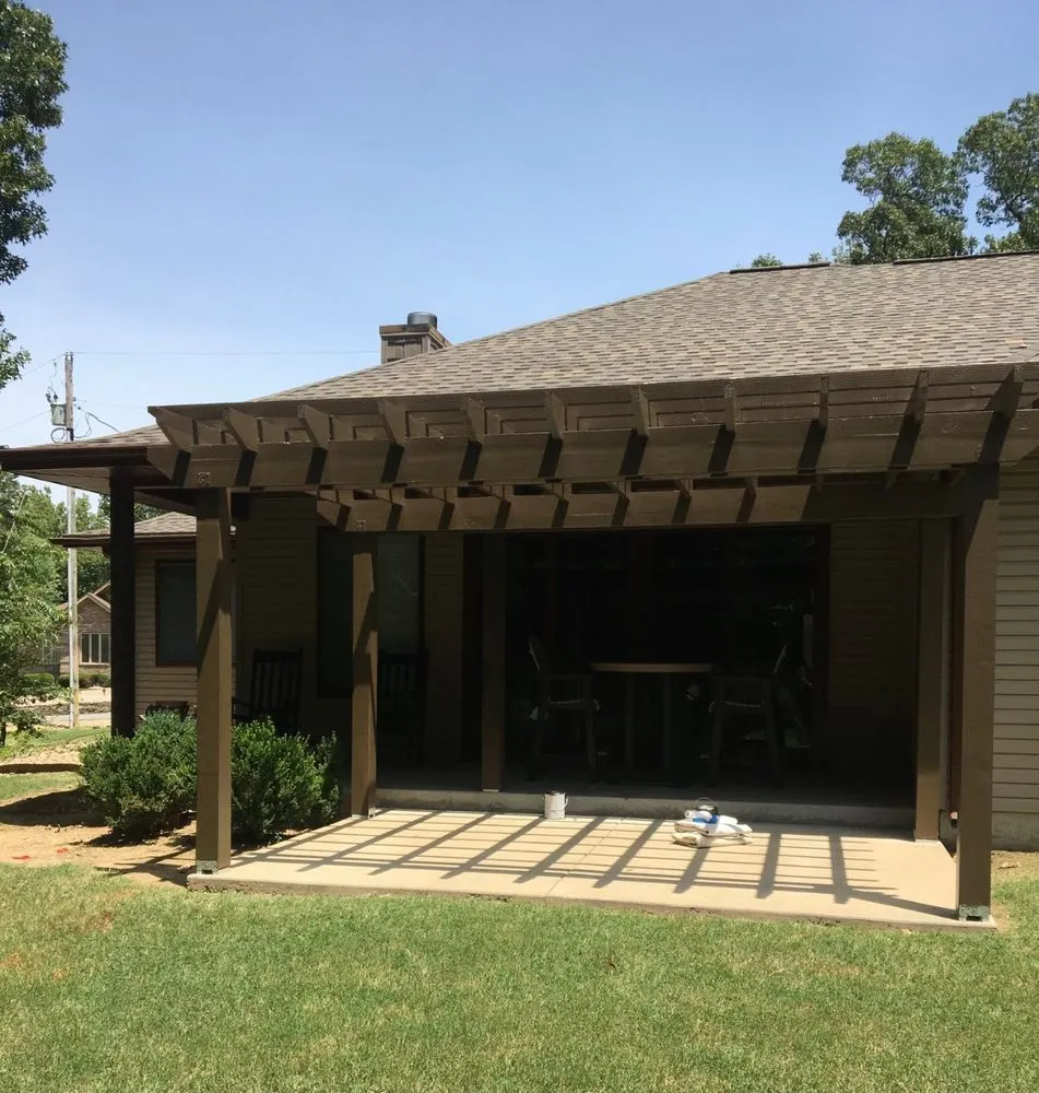 Custom landscape installation in Prairie Grove, AR - NWA Project Pros