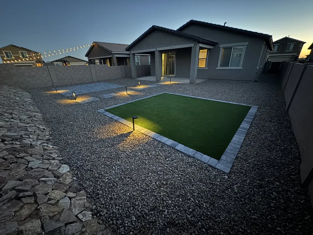 Professional yard maintenance in Tucson, AZ by NWT Landscape & Hardscape