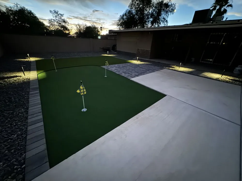 Custom lawn mowing service for beautiful yards across Tucson, AZ - NWT Landscape & Hardscape