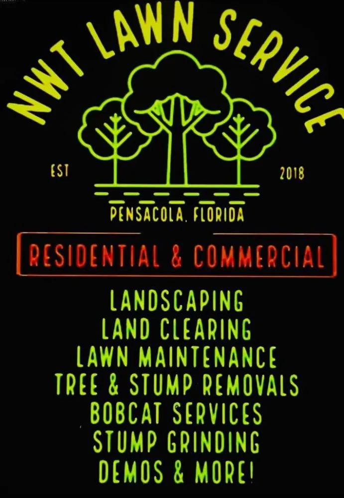 Affordable residential landscaping for beautiful yards across Pensacola, FL - NWT Lawn & Bobcat Services