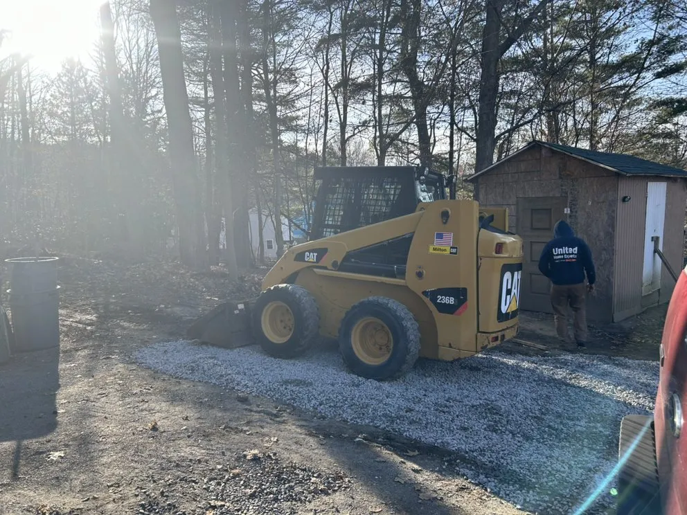 Custom yard cleanup service in Fitchburg, MA by NXT Landscaping