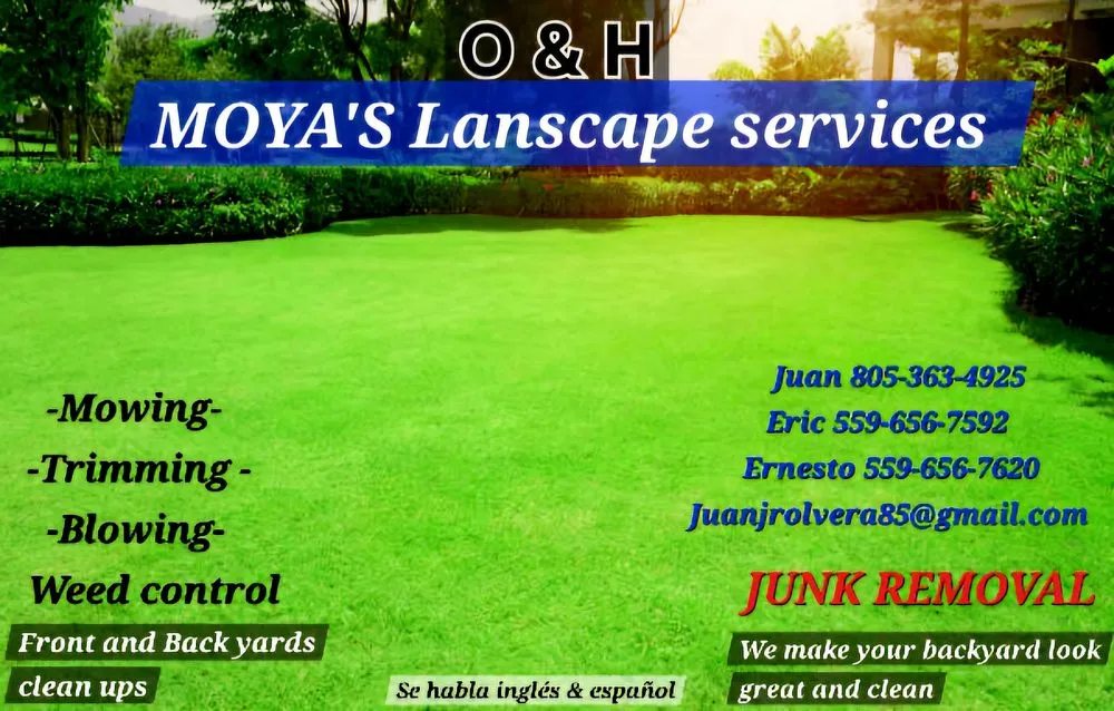 Trusted landscape installation in Tulare, CA by O & H Moyas Lanscape