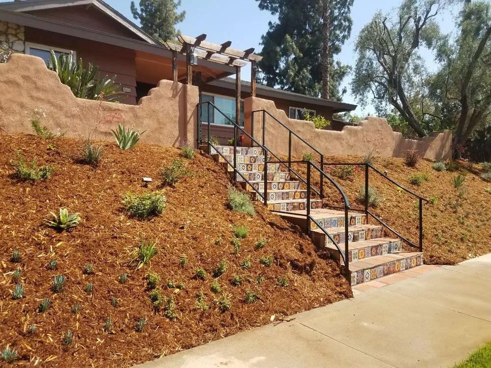 Expert lawn mowing service with custom design in Yucaipa, CA by O & R Landscaping