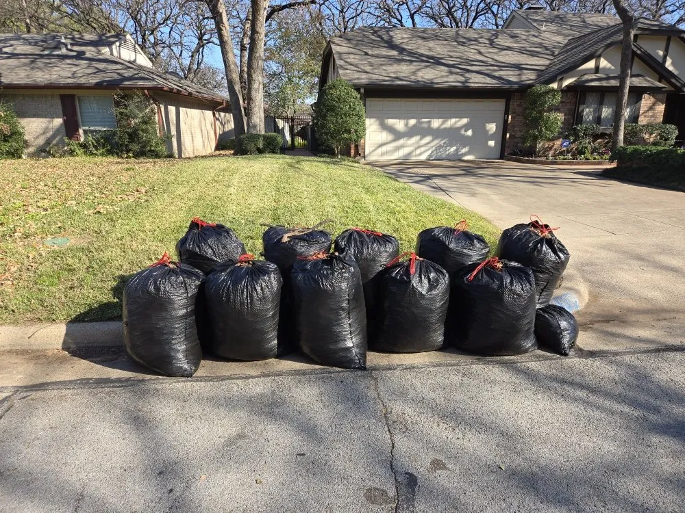 Local yard cleanup service for residential properties in Richardson, TX by O M W Landscaping