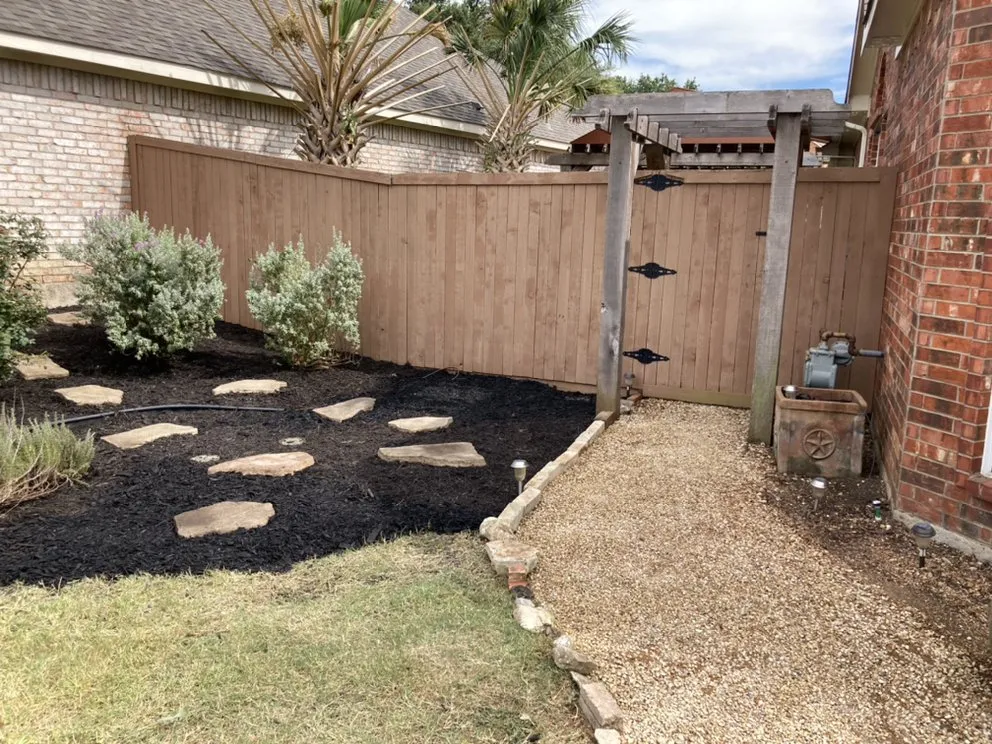 Custom garden landscaping near you across Mesquite, TX - OAEE Lawn Care