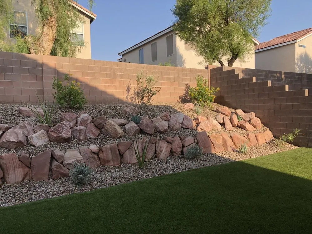 Professional landscape installation for homes across Las Vegas, NV - Oak Creek Lawn & Landscape