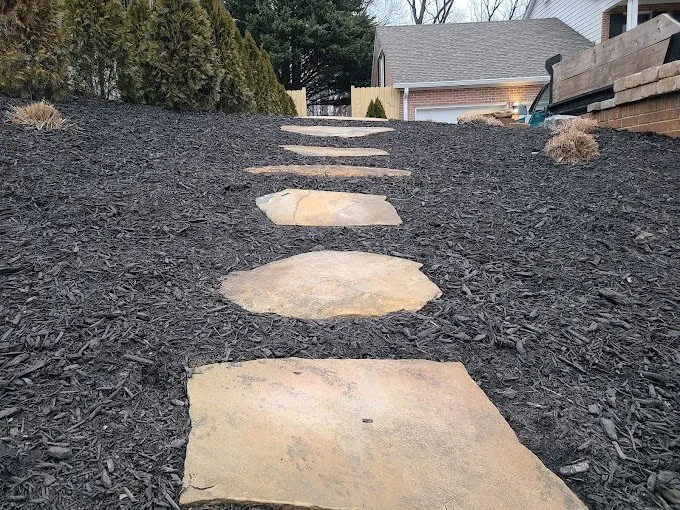 Professional yard cleanup service in Winchester, VA by Oak Grove Earthscapes