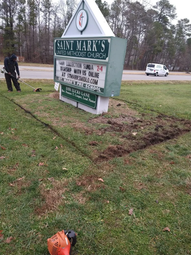 Trusted lawn mowing service in Montrose, VA by Oak Grove Outdoor Solutions