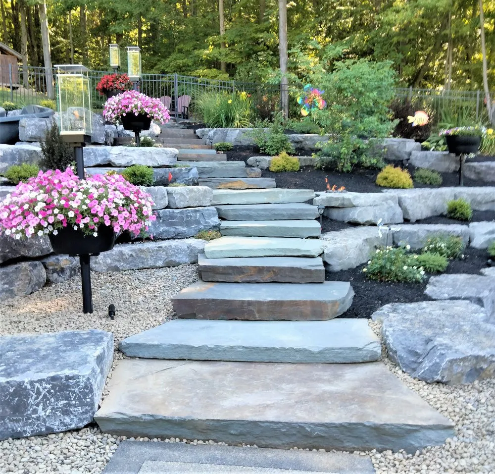 Professional residential landscaping for year-round maintenance across Hamburg, NY - Oak Hill Professional Landscaping