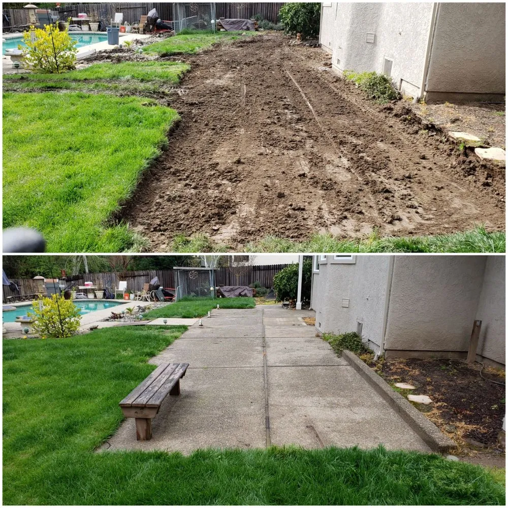 Affordable landscape design in Elverta, CA by Oak Hills Landscaping