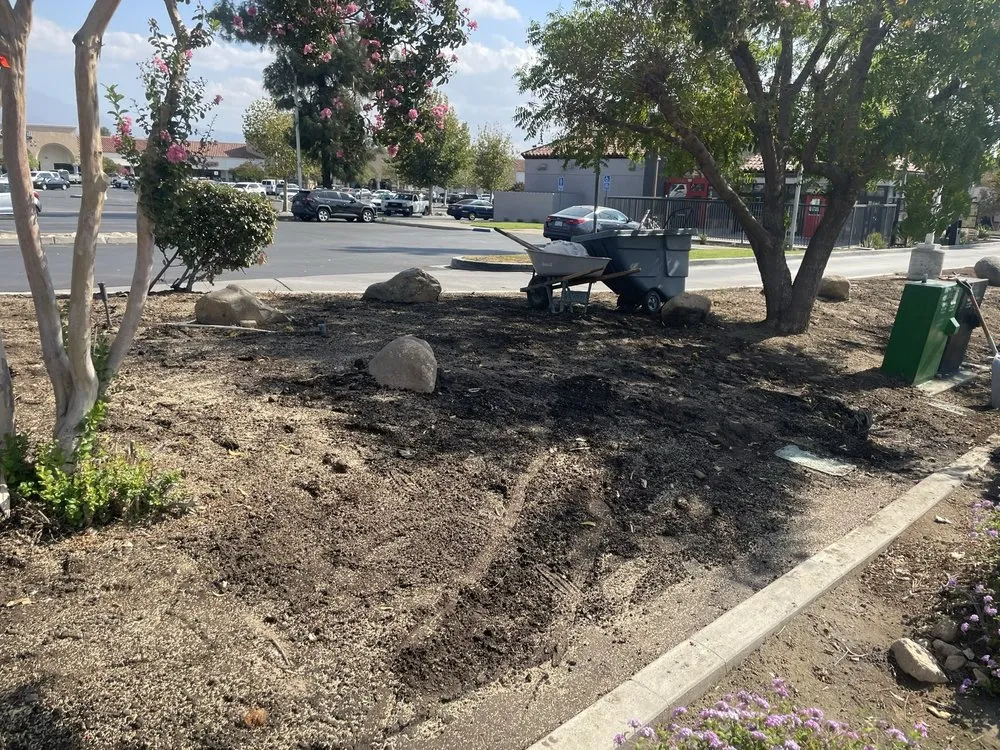 Custom landscape design for beautiful yards across Rialto, CA - Oak Ram Lawncare