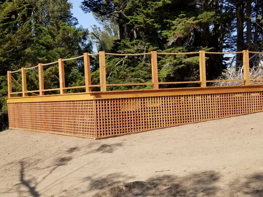 Local landscape installation in Point Reyes Station, CA by Oak River Landscaping