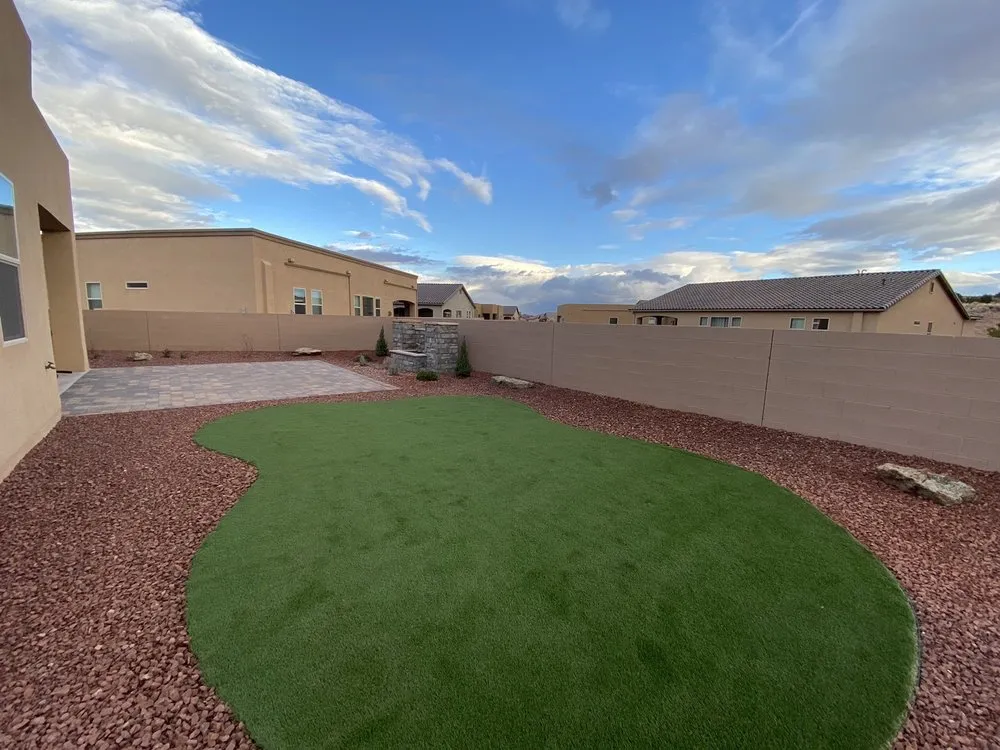 Professional landscape design for homes across Albuquerque, NM - Oak Tree Landscape