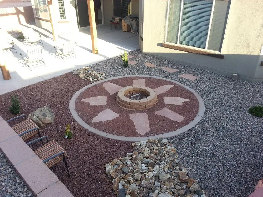 Affordable garden landscaping in Albuquerque, NM by Oak Tree Landscape