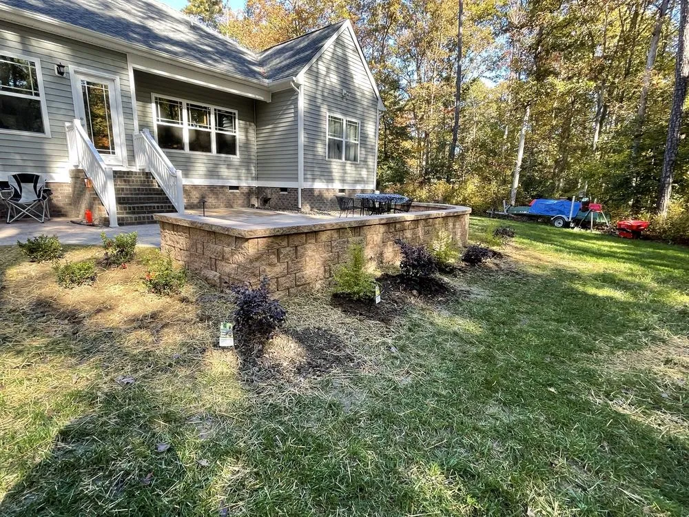 Professional garden landscaping for beautiful yards across Mechanicsville, VA - Oak Valley Custom Hardscape