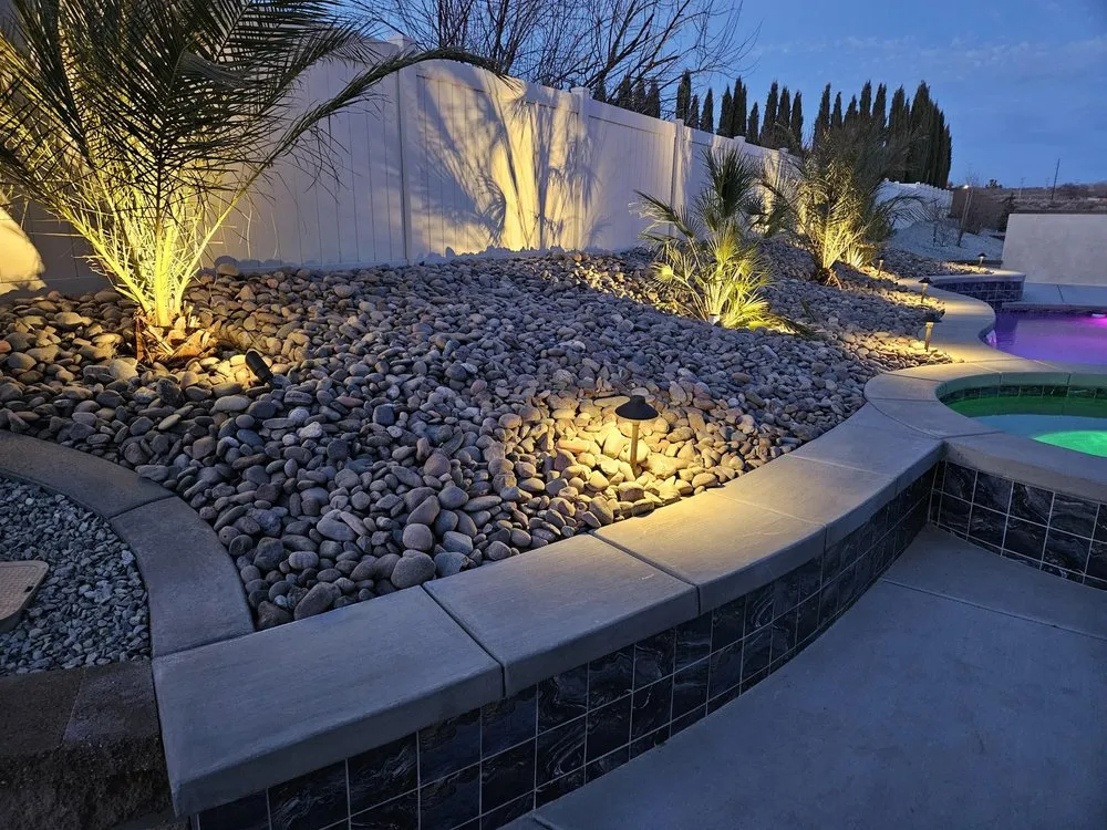 Professional landscape installation in Hesperia, CA by Oakes Landscape