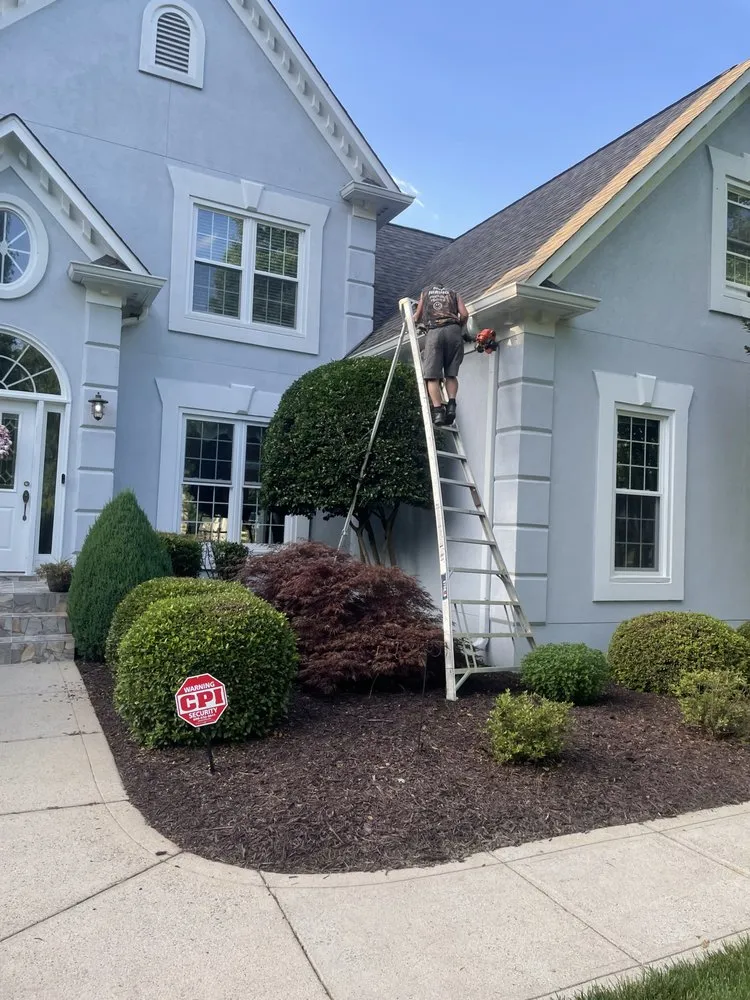 Custom landscape design in Charlotte, NC by Oakhurst Landscaping and TreeSservice