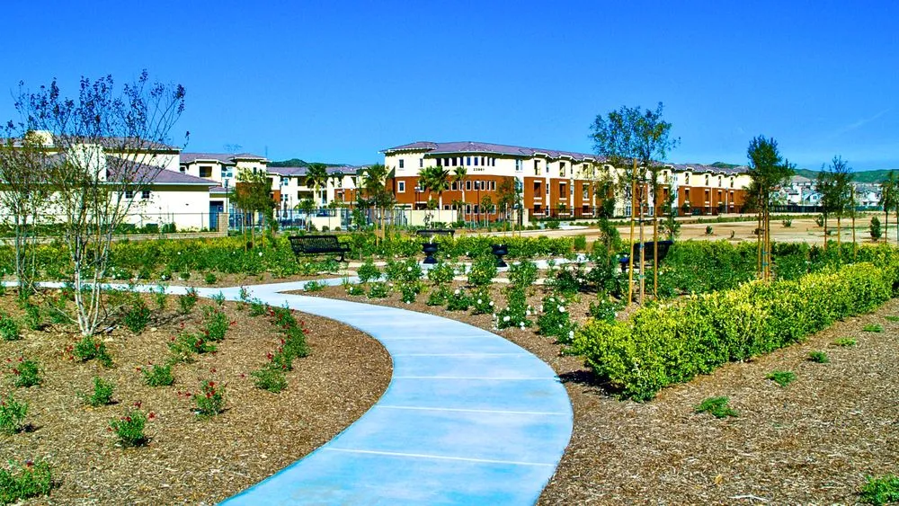 Affordable outdoor landscaping in Valenica, CA by Oakridge Landscape