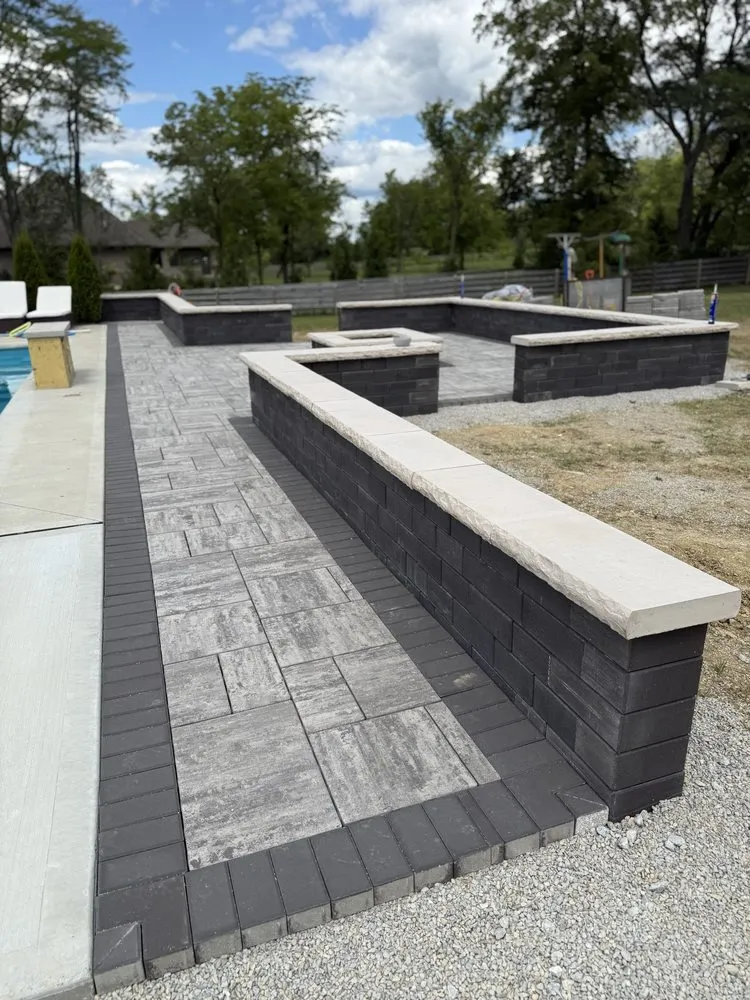 Custom outdoor landscaping for homes across Xenia, OH - Oakscapes