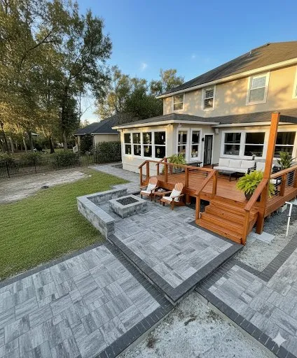 Affordable yard cleanup service in St. Augustine, FL by Oakstone Luxury Outdoors