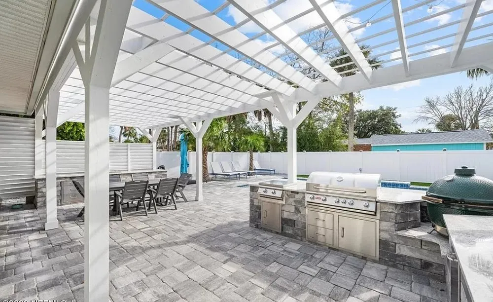 Expert lawn mowing service in St. Augustine, FL by Oakstone Luxury Outdoors