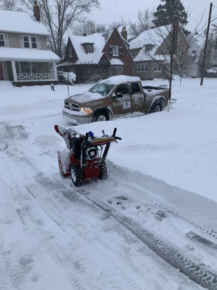 Expert garden landscaping for residential properties in Cleveland, OH by OAKTREE Lawn Care & Snow Removal