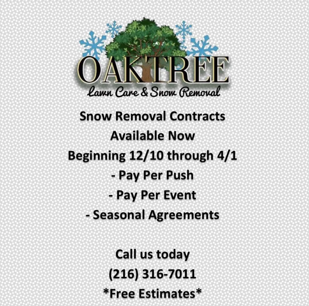 Local outdoor landscaping for residential properties across Cleveland, OH - OAKTREE Lawn Care & Snow Removal