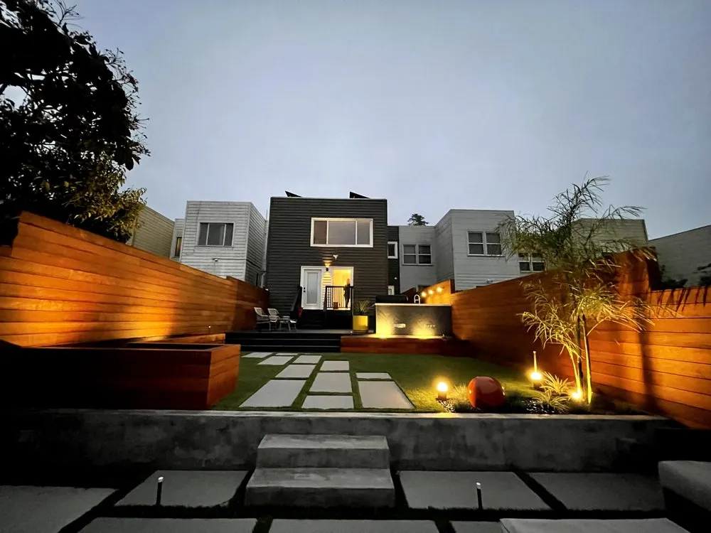 Custom lawn mowing service in Mountain View, CA by Oakwest Landscapes