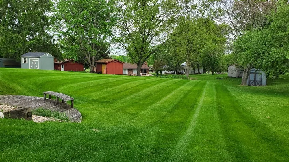 Expert yard cleanup service with custom design in Howell, MI by Oakwood Lawn Maintenance
