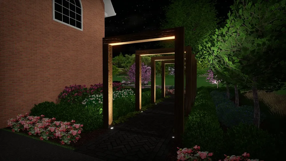 Custom landscape installation for homes across Mundelein, IL - Oakwood Outdoor