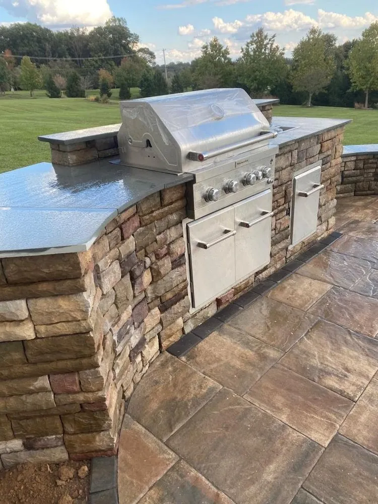 Custom outdoor landscaping for beautiful yards across Philadelphia, PA - OAR Concrete and Construction