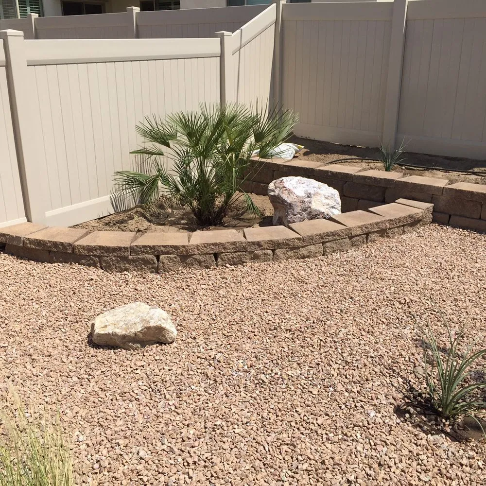 Expert landscape design with custom design in Victorville, CA by Oasis Custom Curbing And Landscaping