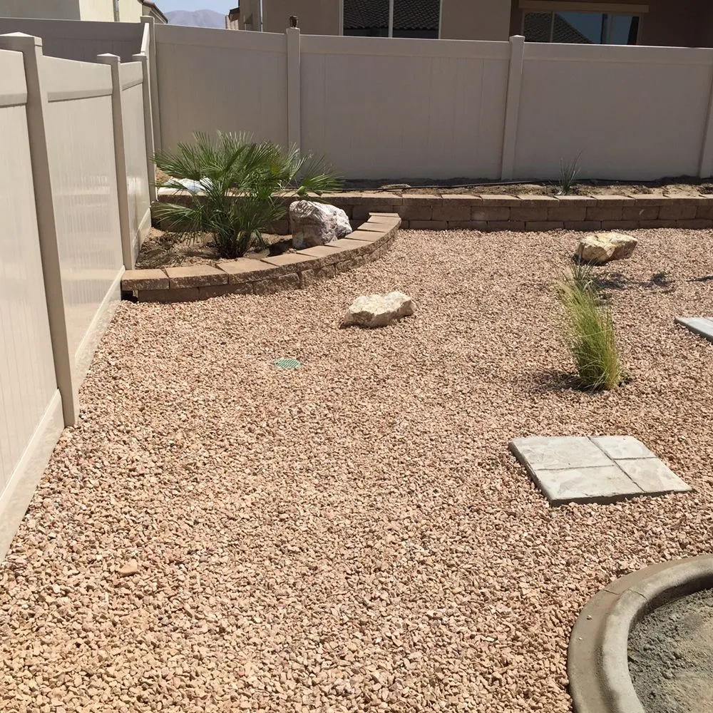 Local landscape design in Victorville, CA by Oasis Custom Curbing And Landscaping